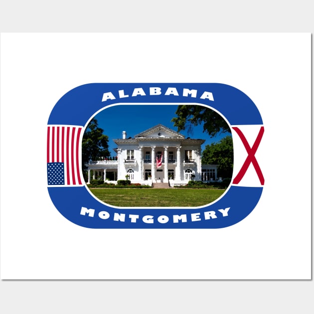 Alabama, Montgomery City, USA Wall Art by DeluxDesign